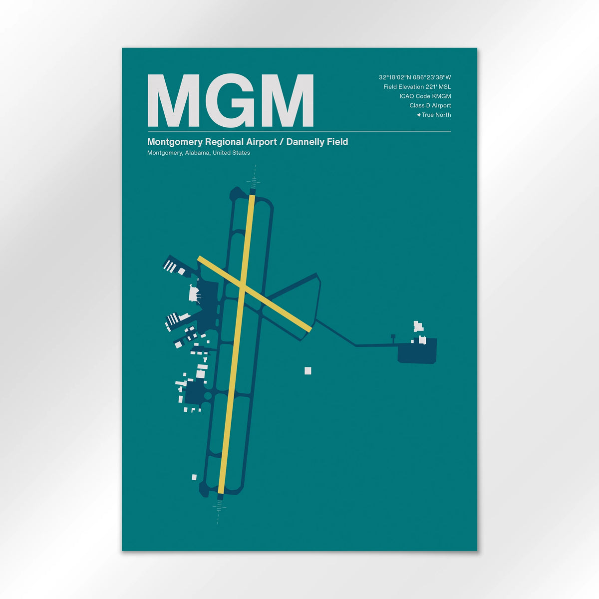 MGM Airport Diagram