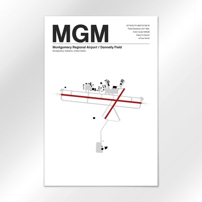 MGM Airport Diagram
