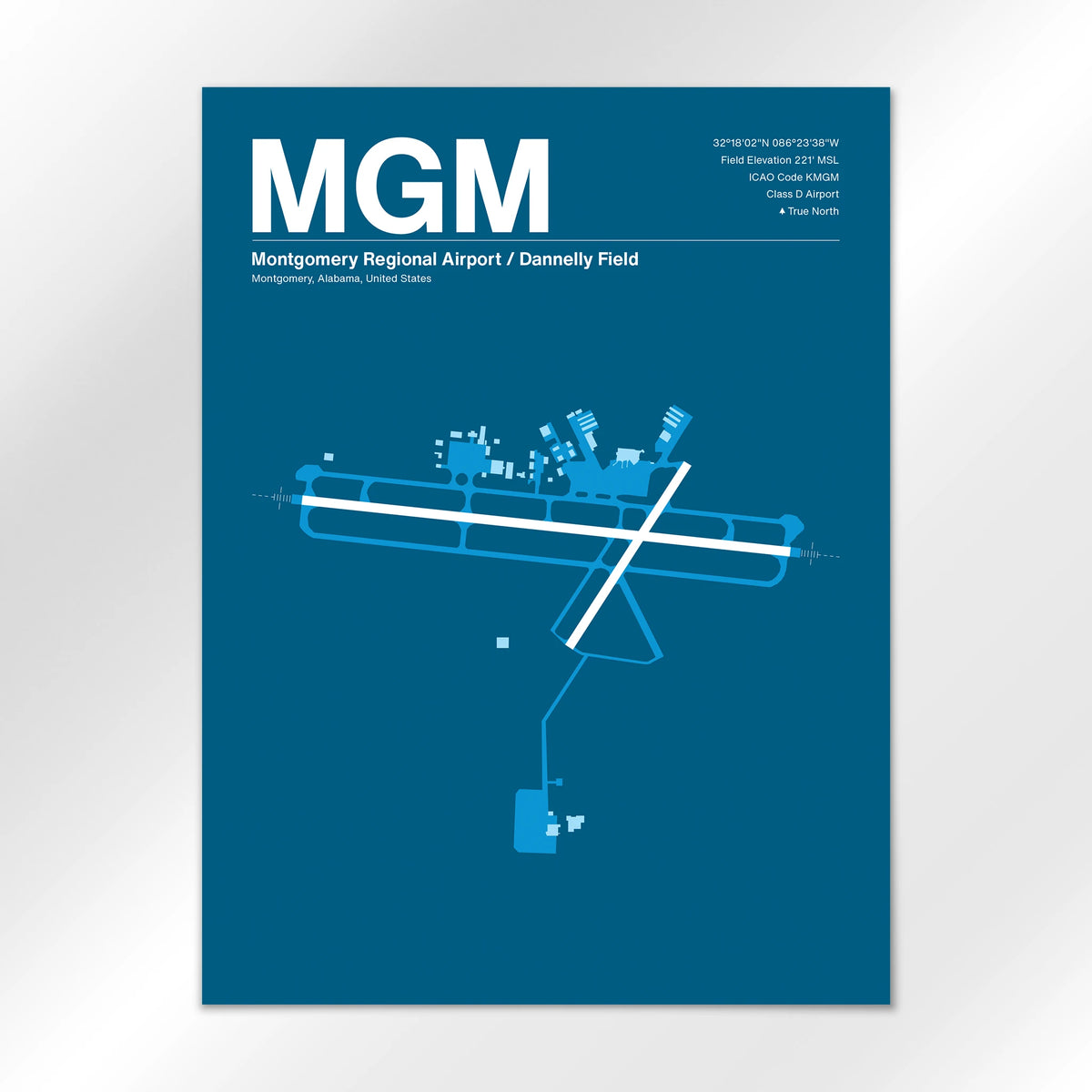 MGM Airport Diagram