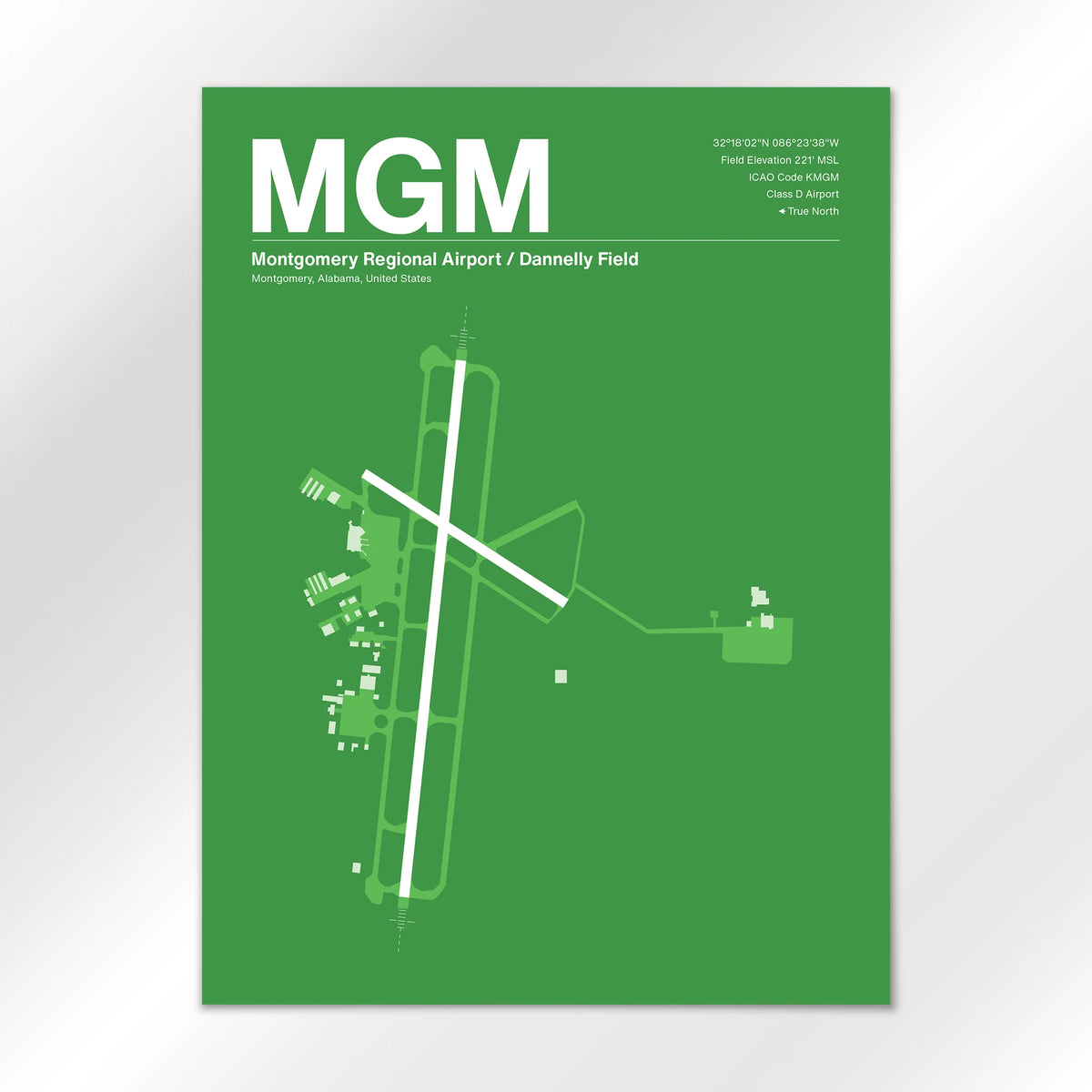 MGM Airport Diagram