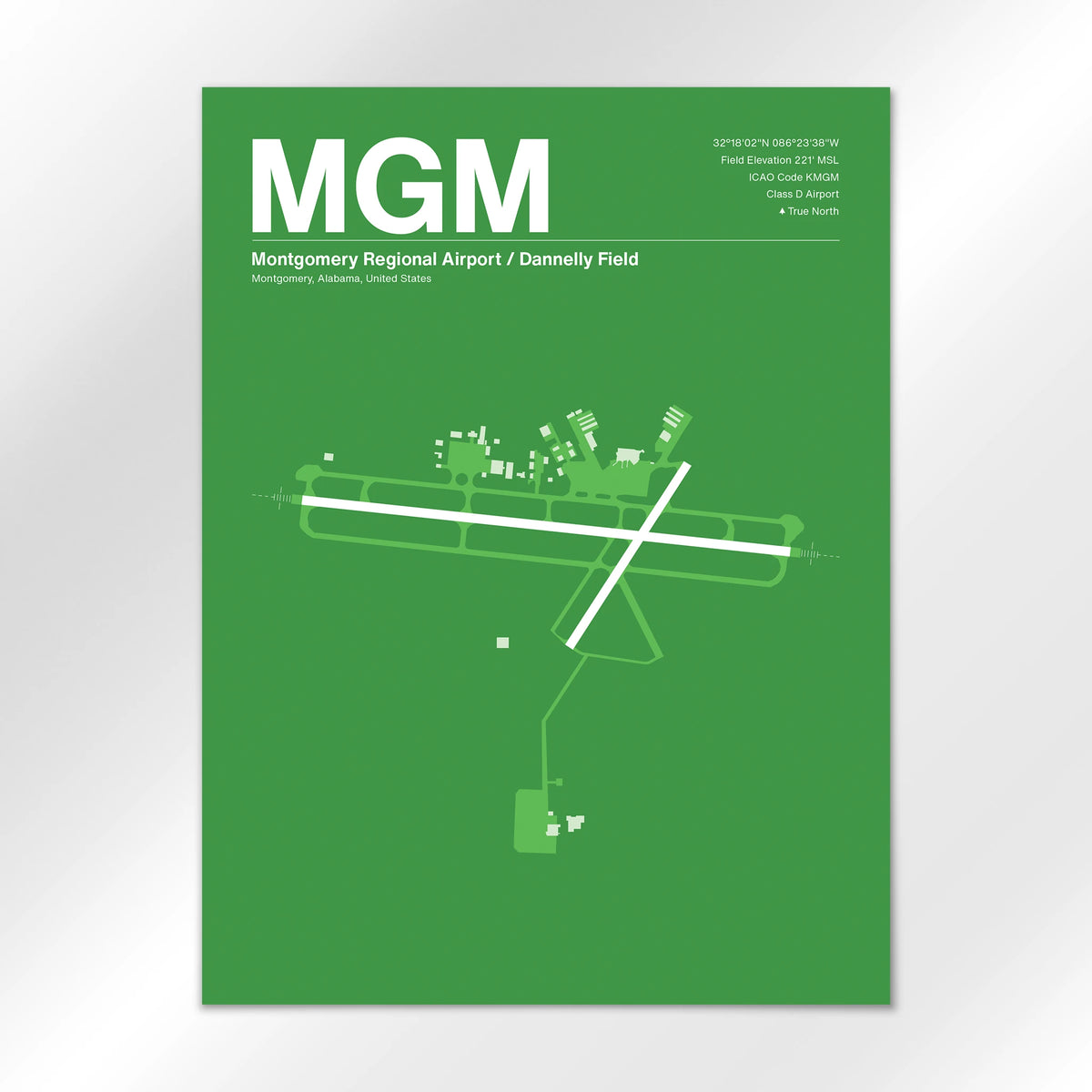 MGM Airport Diagram