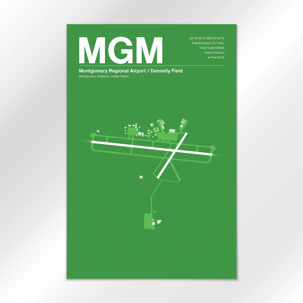 MGM Airport Diagram