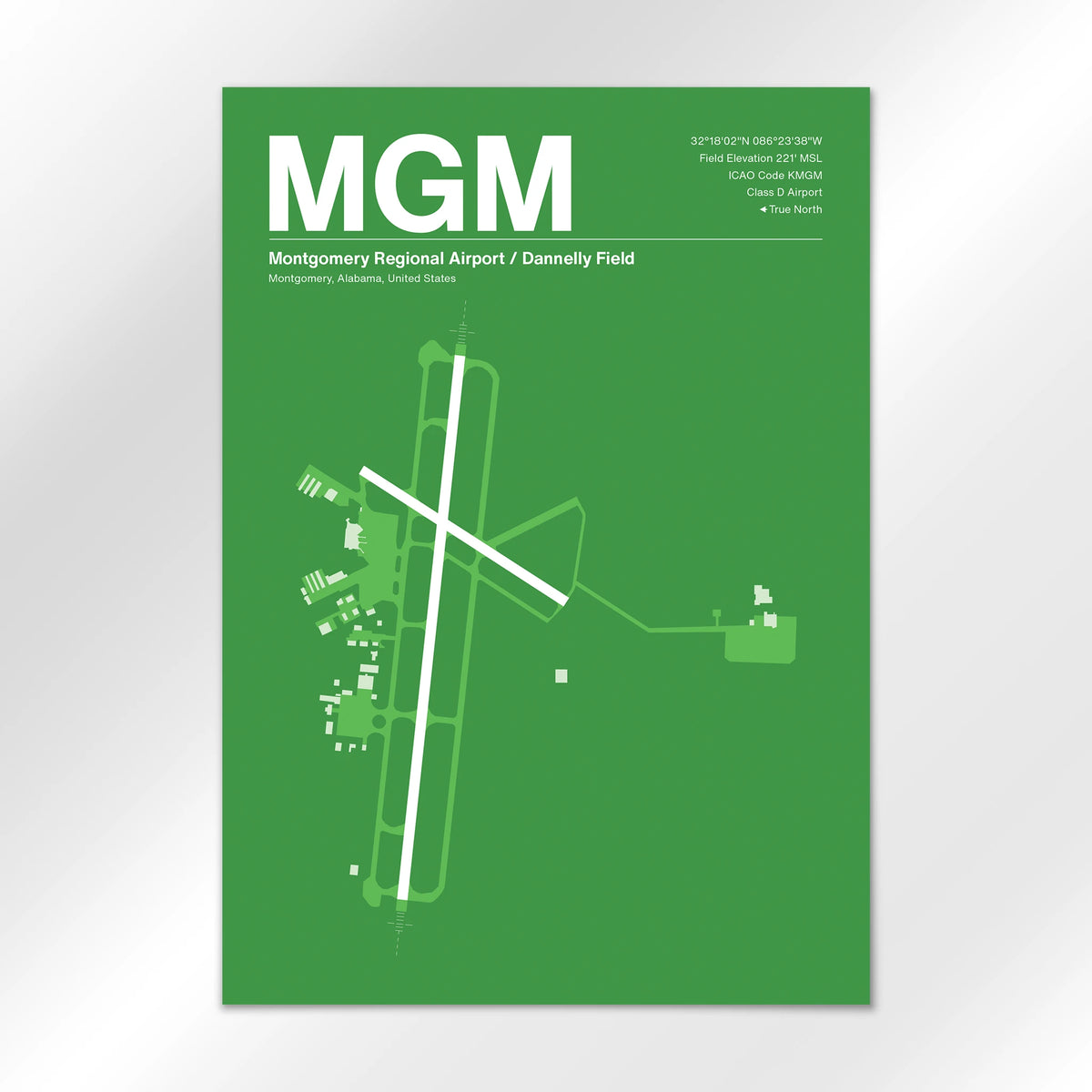 MGM Airport Diagram