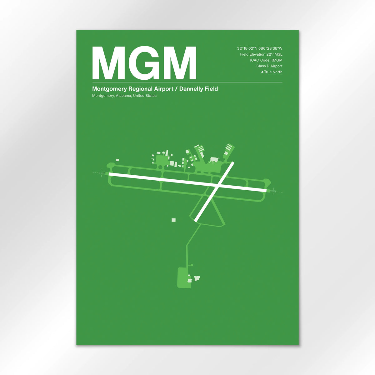 MGM Airport Diagram