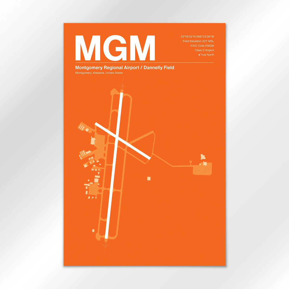 MGM Airport Diagram