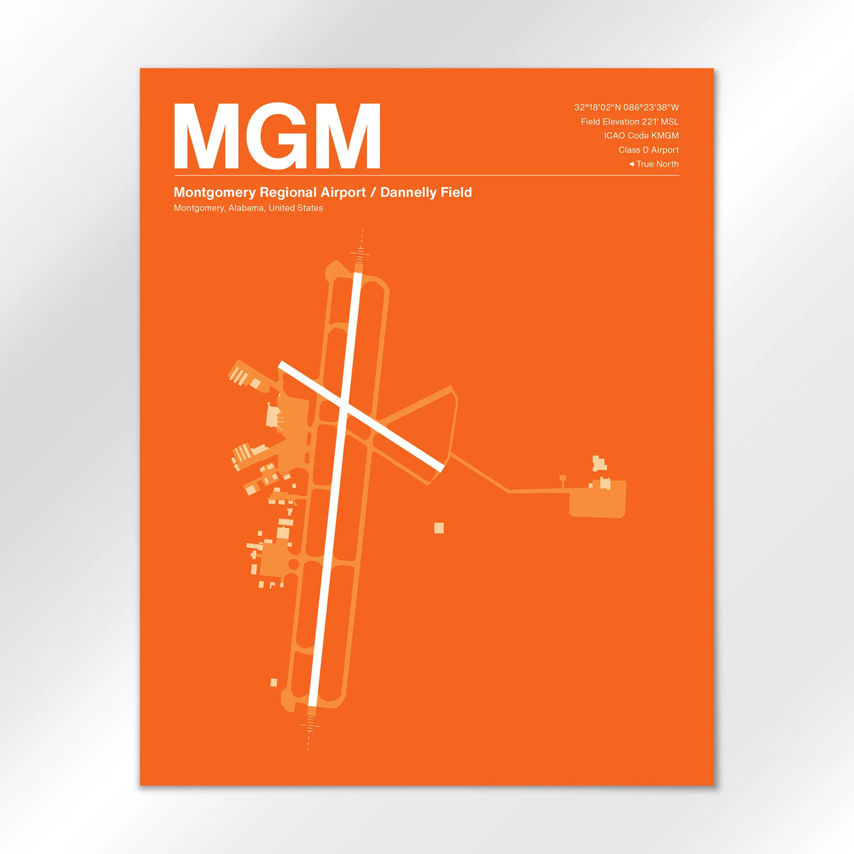 MGM Airport Diagram