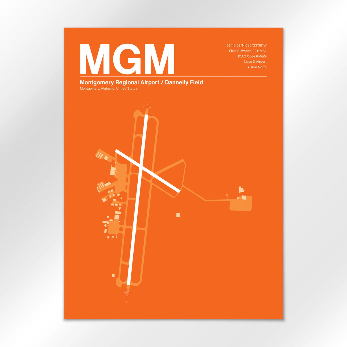 MGM Airport Diagram