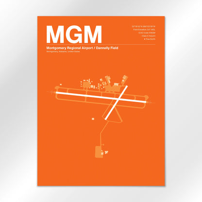 MGM Airport Diagram
