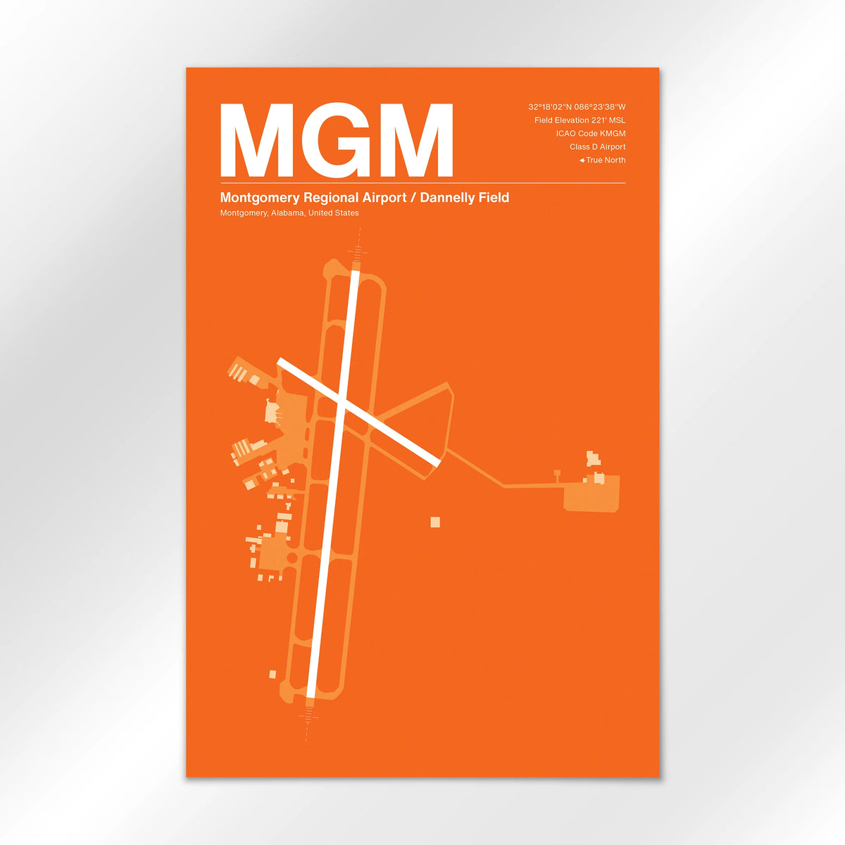 MGM Airport Diagram