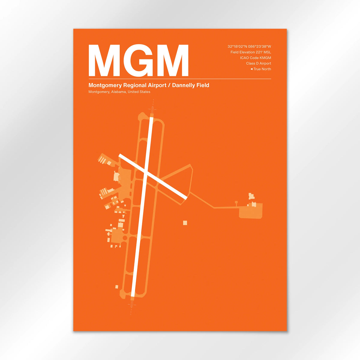 MGM Airport Diagram
