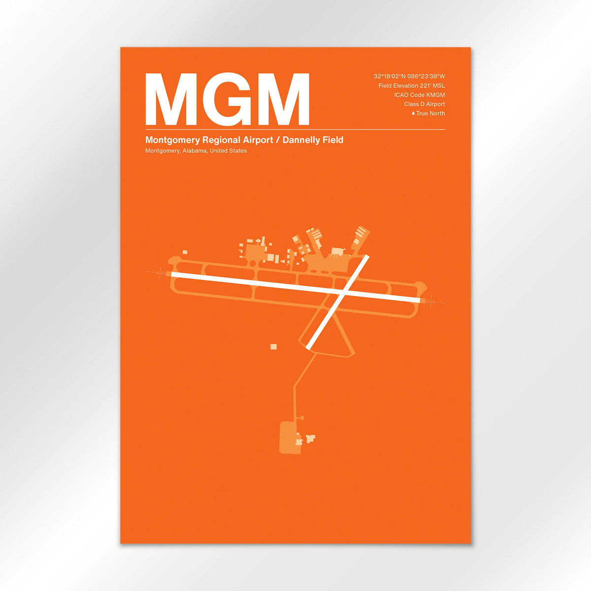 MGM Airport Diagram