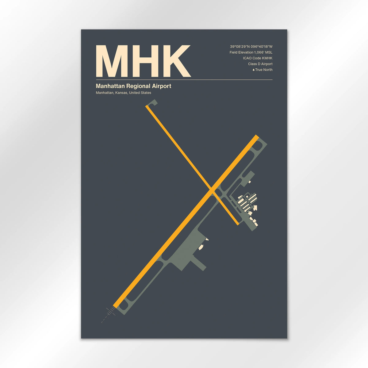 MHK Airport Diagram