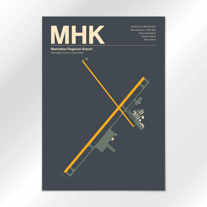 MHK Airport Diagram