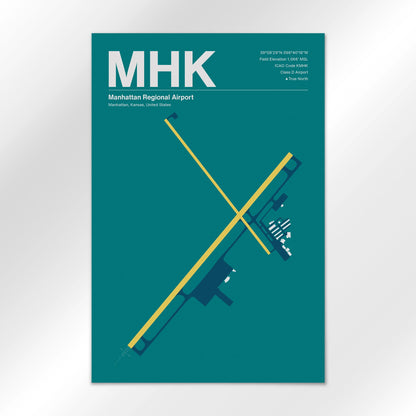 MHK Airport Diagram