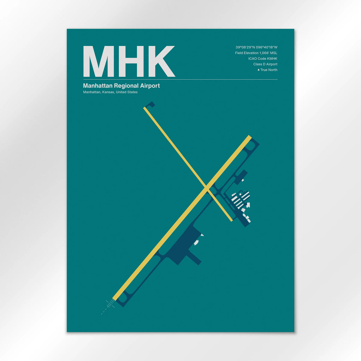 MHK Airport Diagram