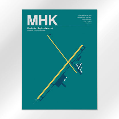 MHK Airport Diagram