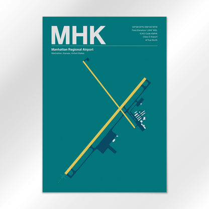 MHK Airport Diagram