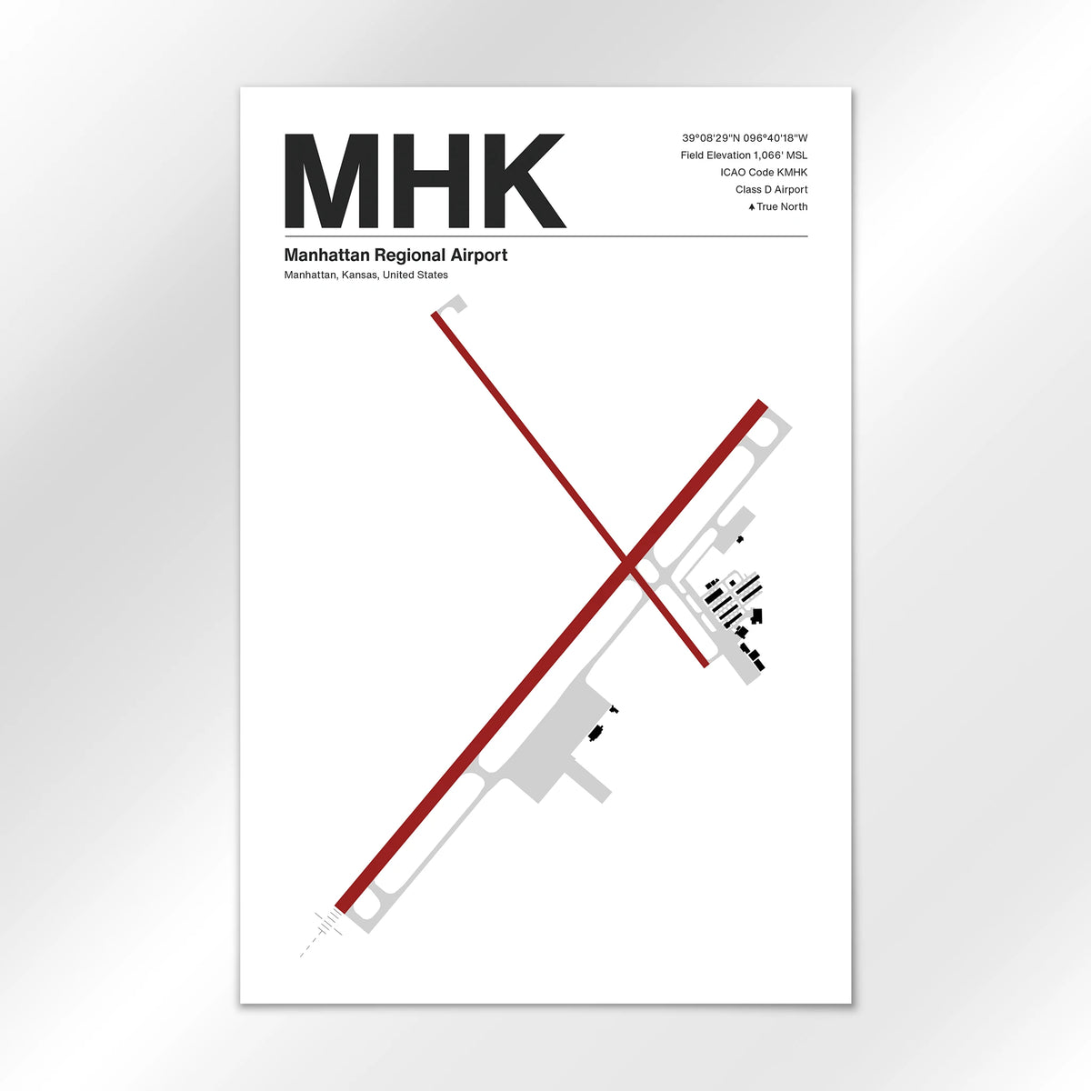 MHK Airport Diagram