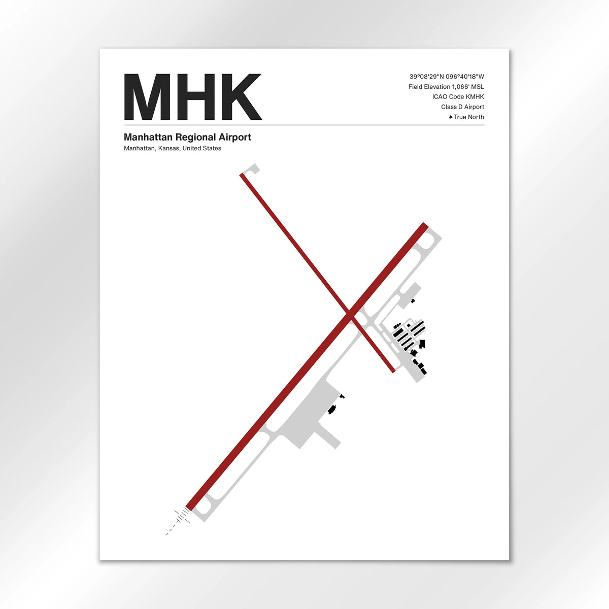MHK Airport Diagram