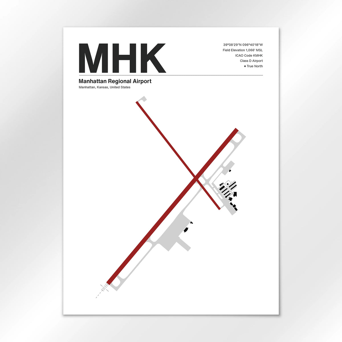 MHK Airport Diagram