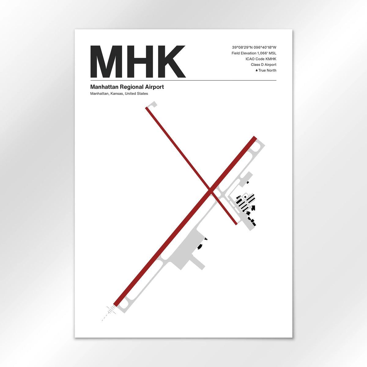 MHK Airport Diagram