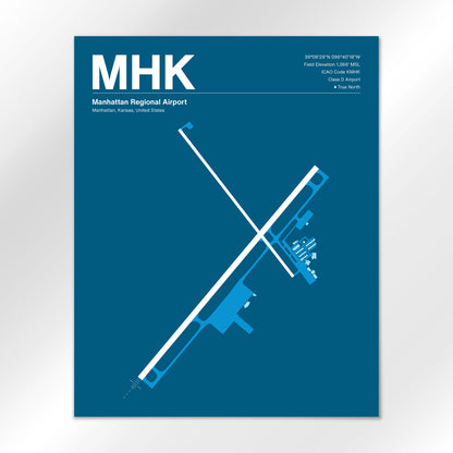 MHK Airport Diagram
