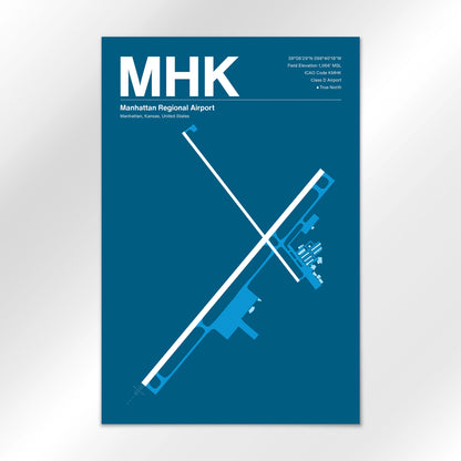 MHK Airport Diagram
