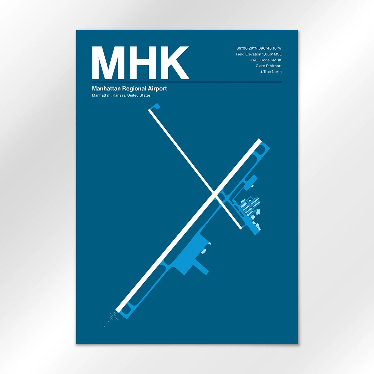 MHK Airport Diagram