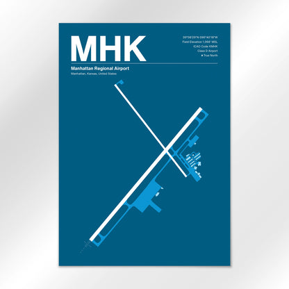 MHK Airport Diagram