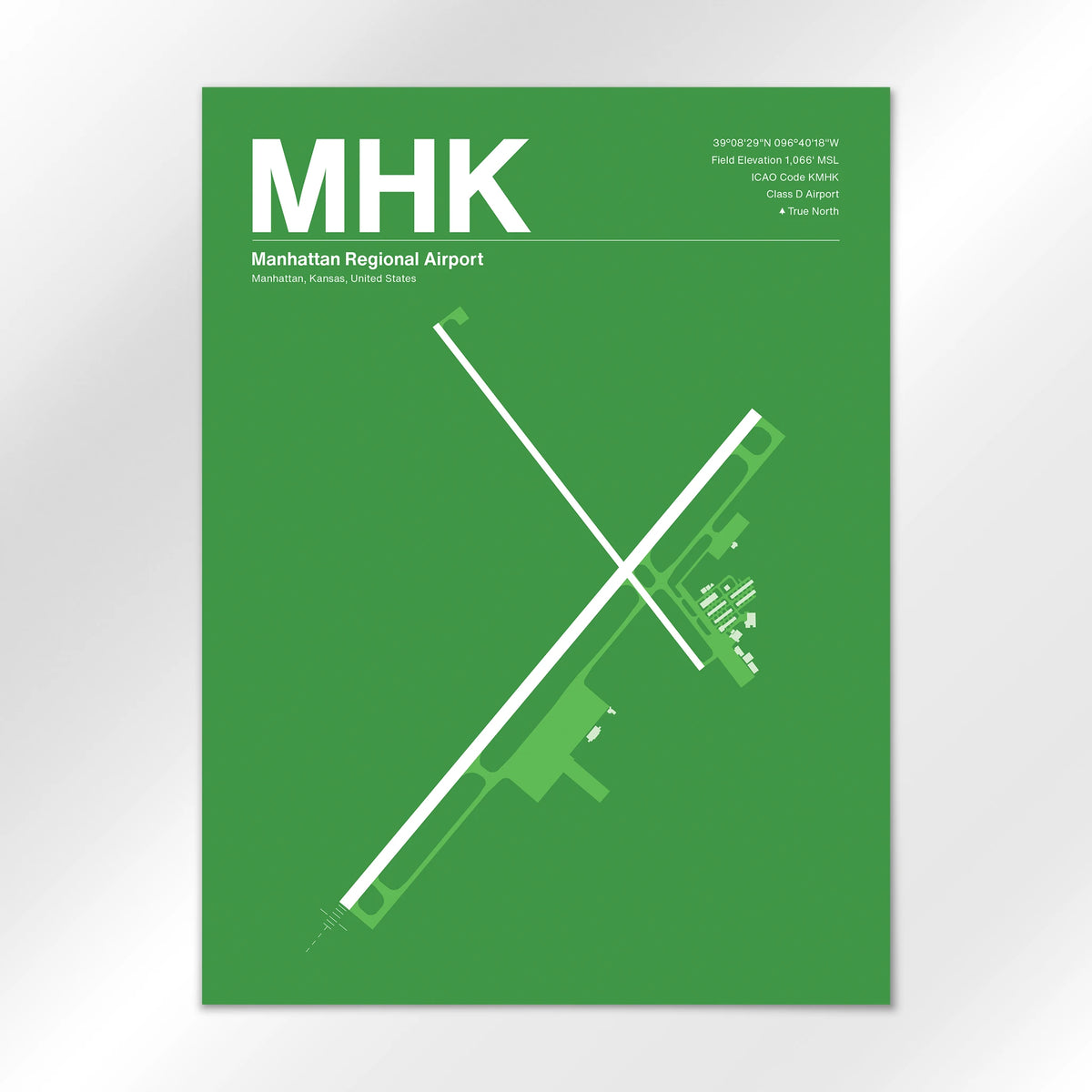 MHK Airport Diagram