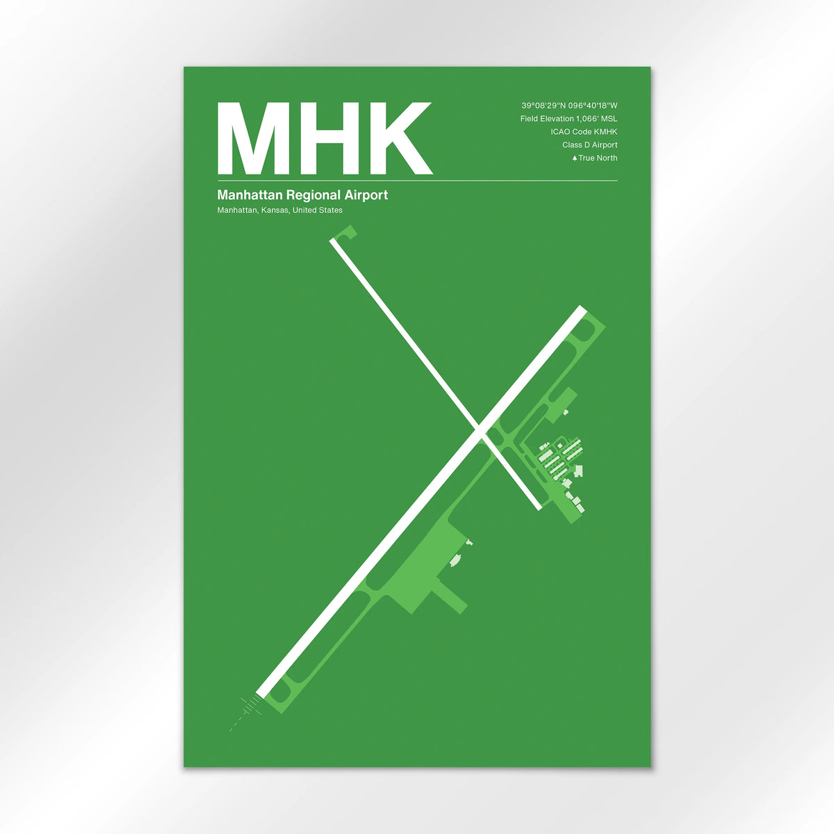 MHK Airport Diagram