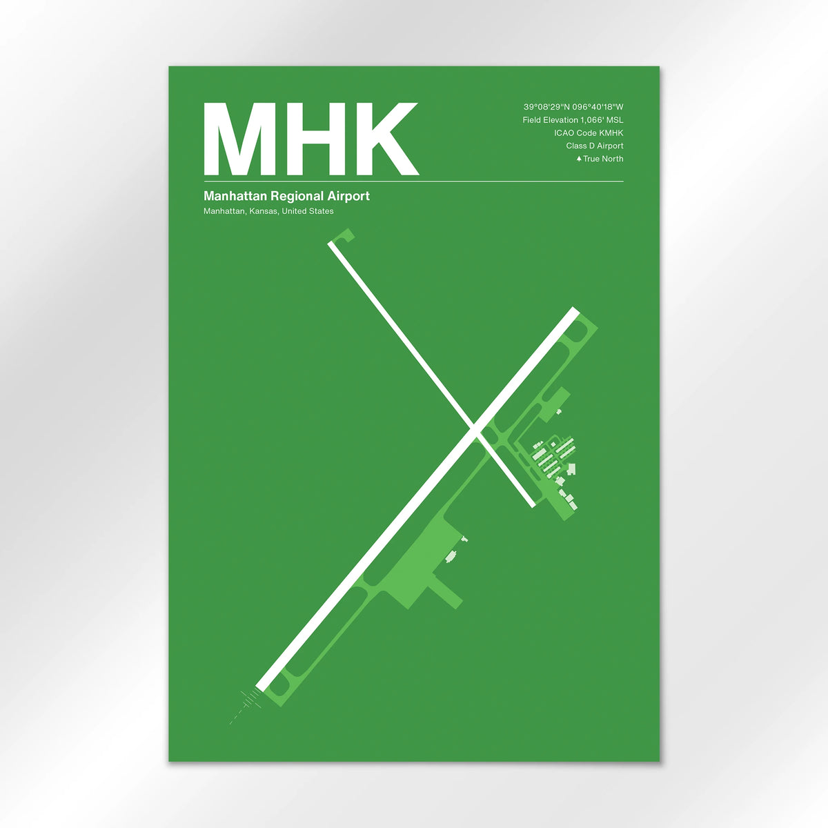 MHK Airport Diagram