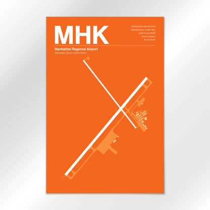 MHK Airport Diagram