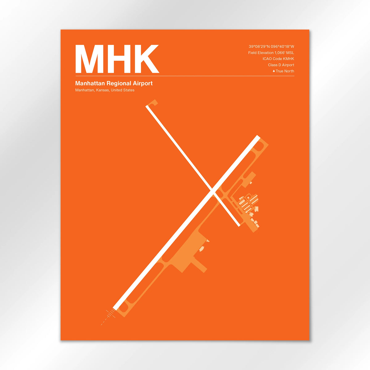 MHK Airport Diagram