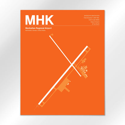 MHK Airport Diagram