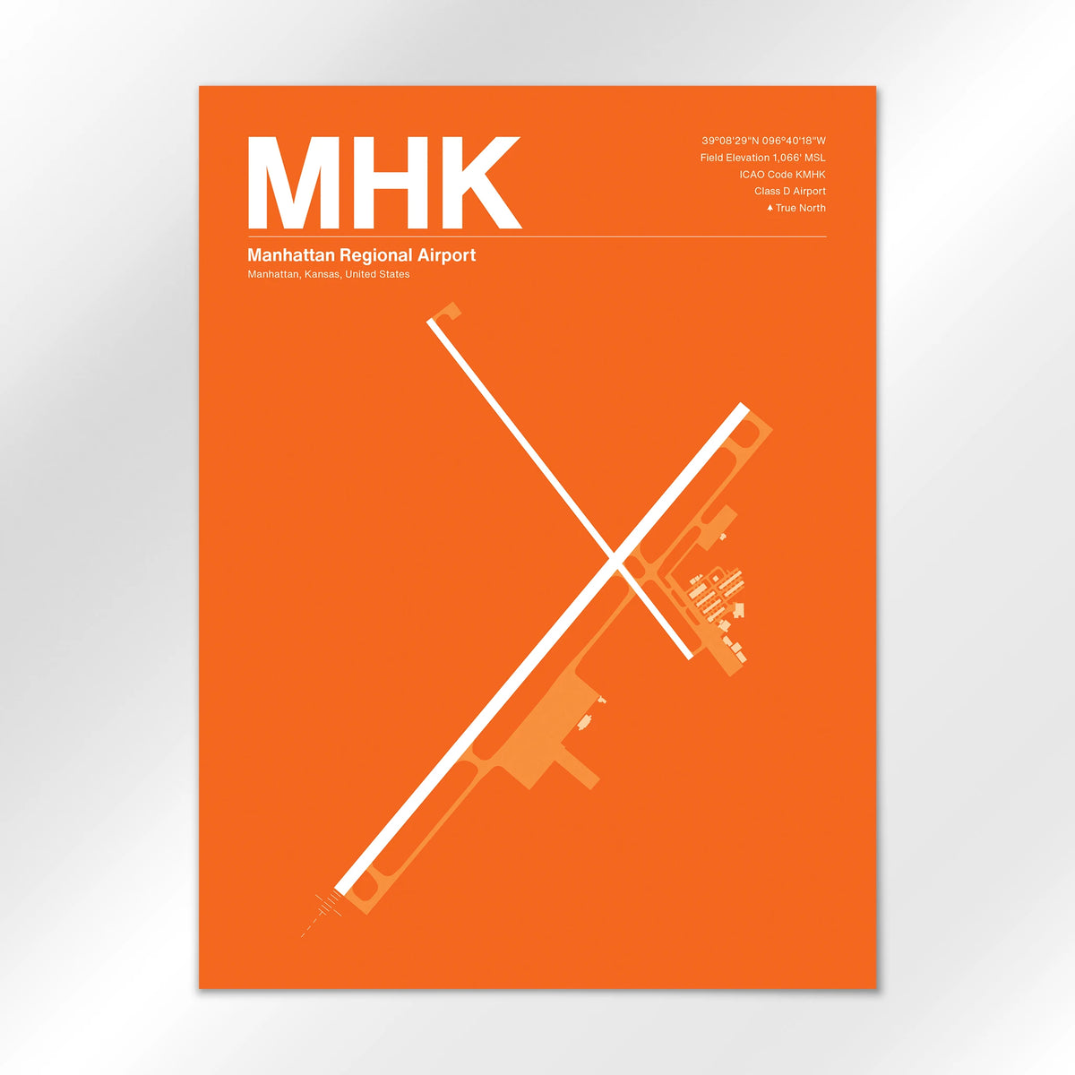 MHK Airport Diagram