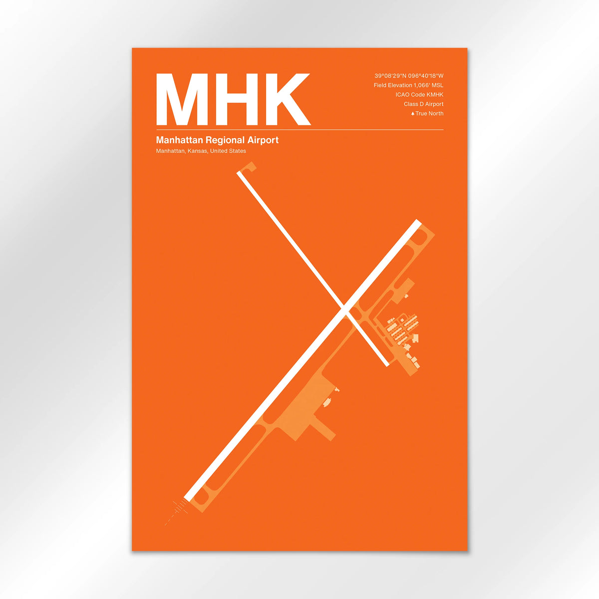 MHK Airport Diagram