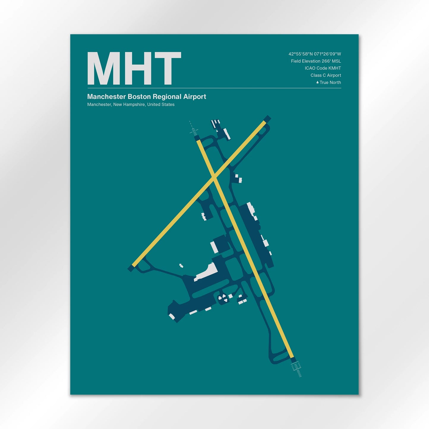 MHT | Manchester - Mid - Century Moss - 16×20" - No Frame