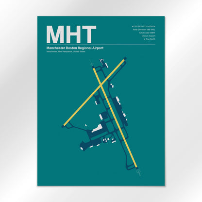 MHT | Manchester - Mid - Century Moss - 18×24" - No Frame
