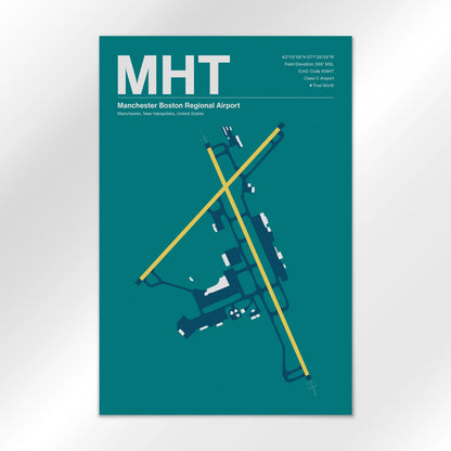 MHT | Manchester - Mid - Century Moss - 24×36" - No Frame
