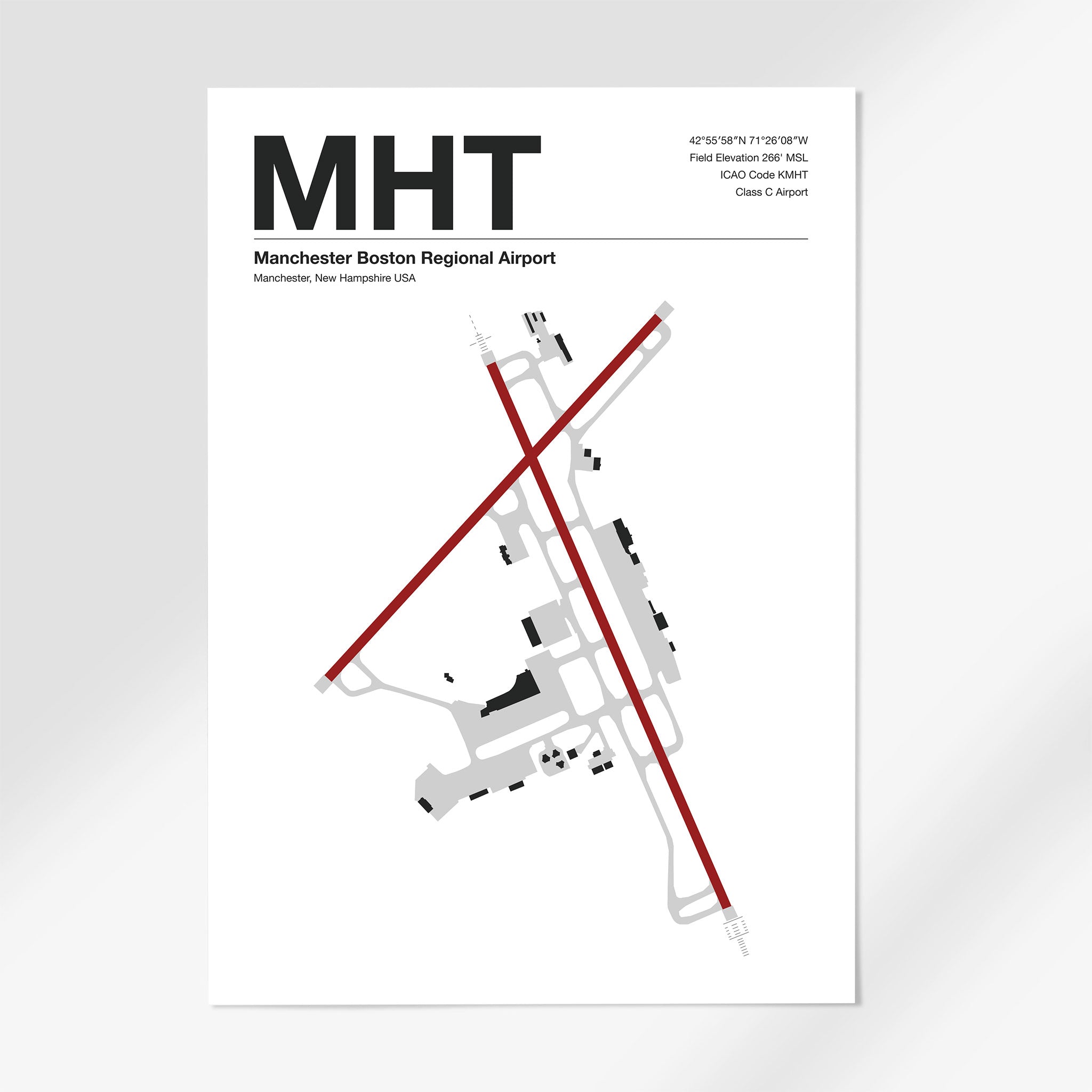 MHT | Manchester - 24×36" - Mid - Century Modern - No Frame