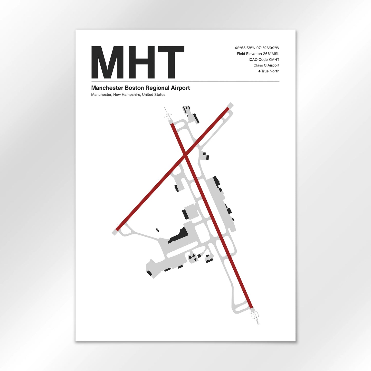 MHT | Manchester - Mid - Century Modern - A1 - No Frame