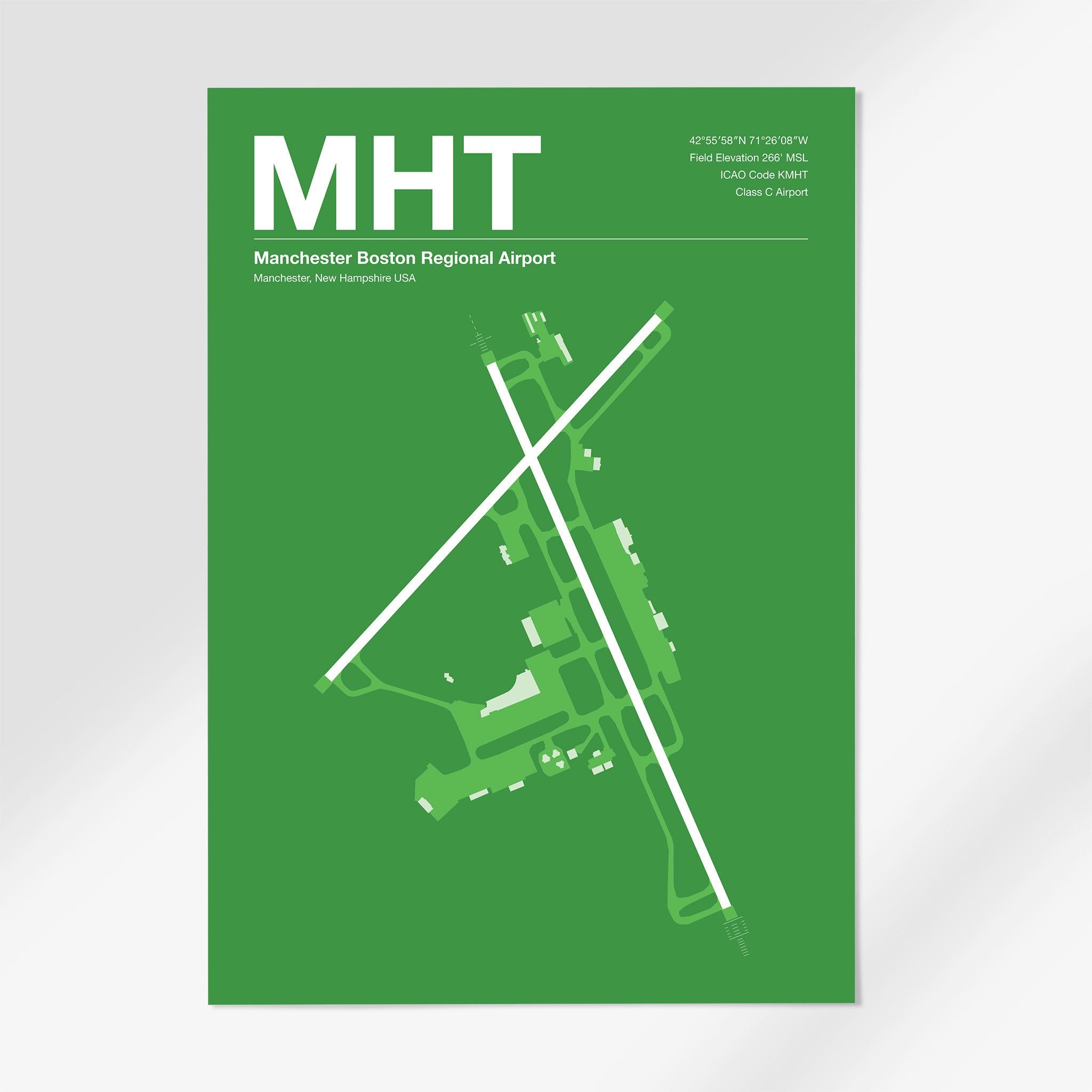 MHT | Manchester - 24×36" - Overland Green - No Frame