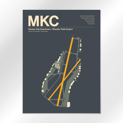 MKC Airport Diagram