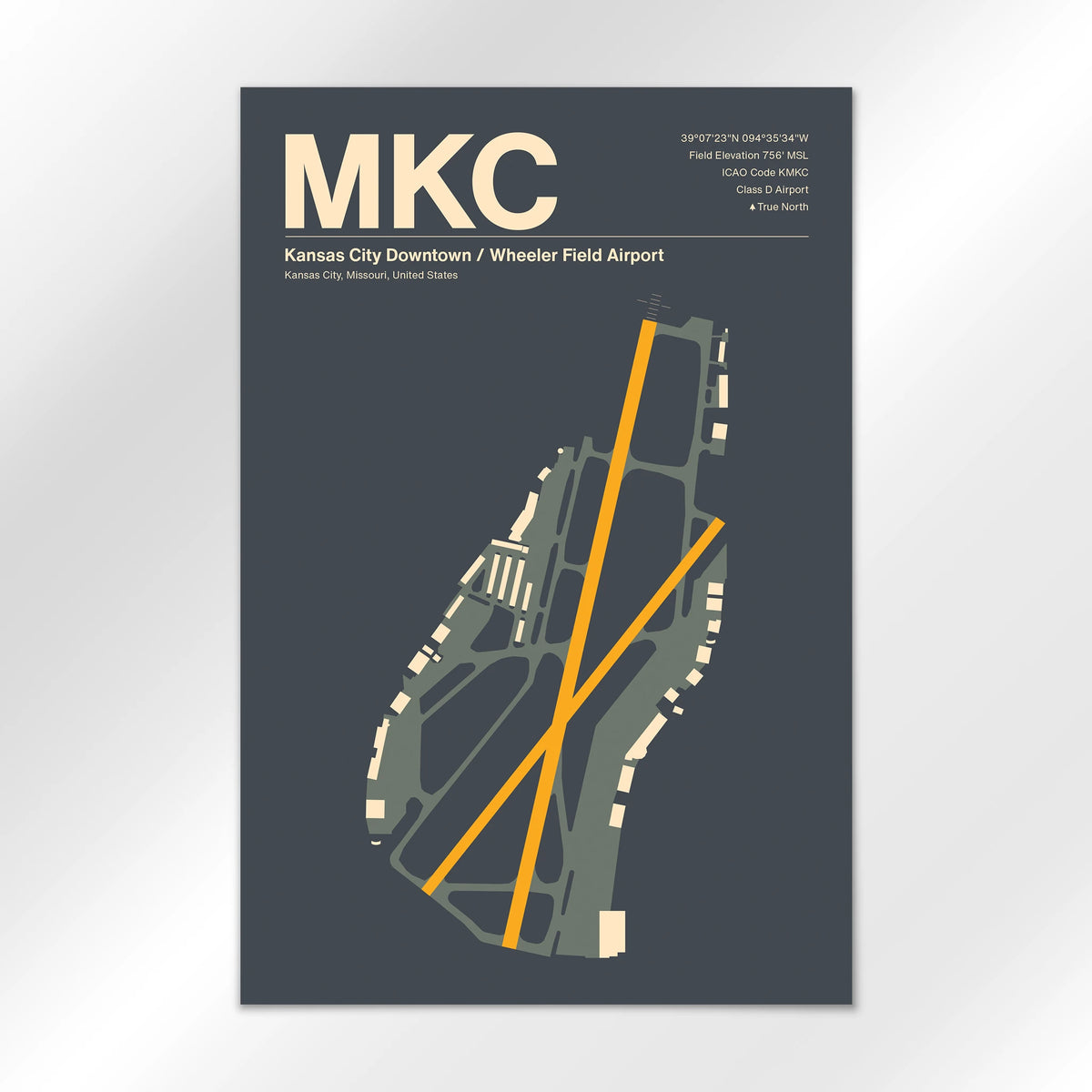 MKC Airport Diagram