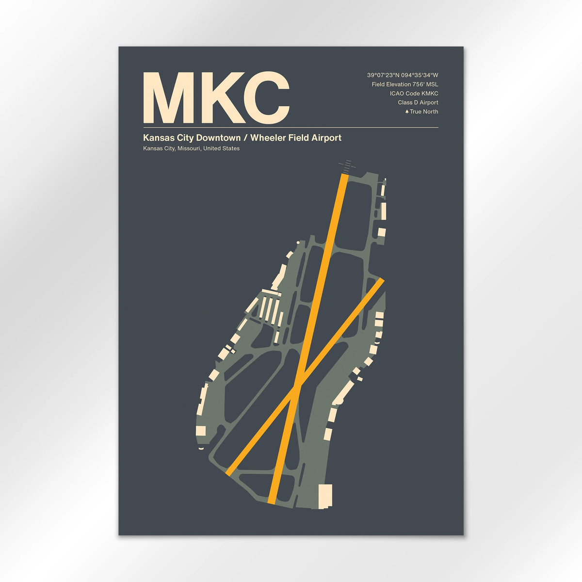 MKC Airport Diagram