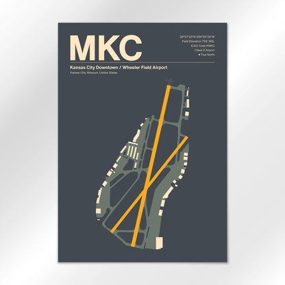 MKC Airport Diagram
