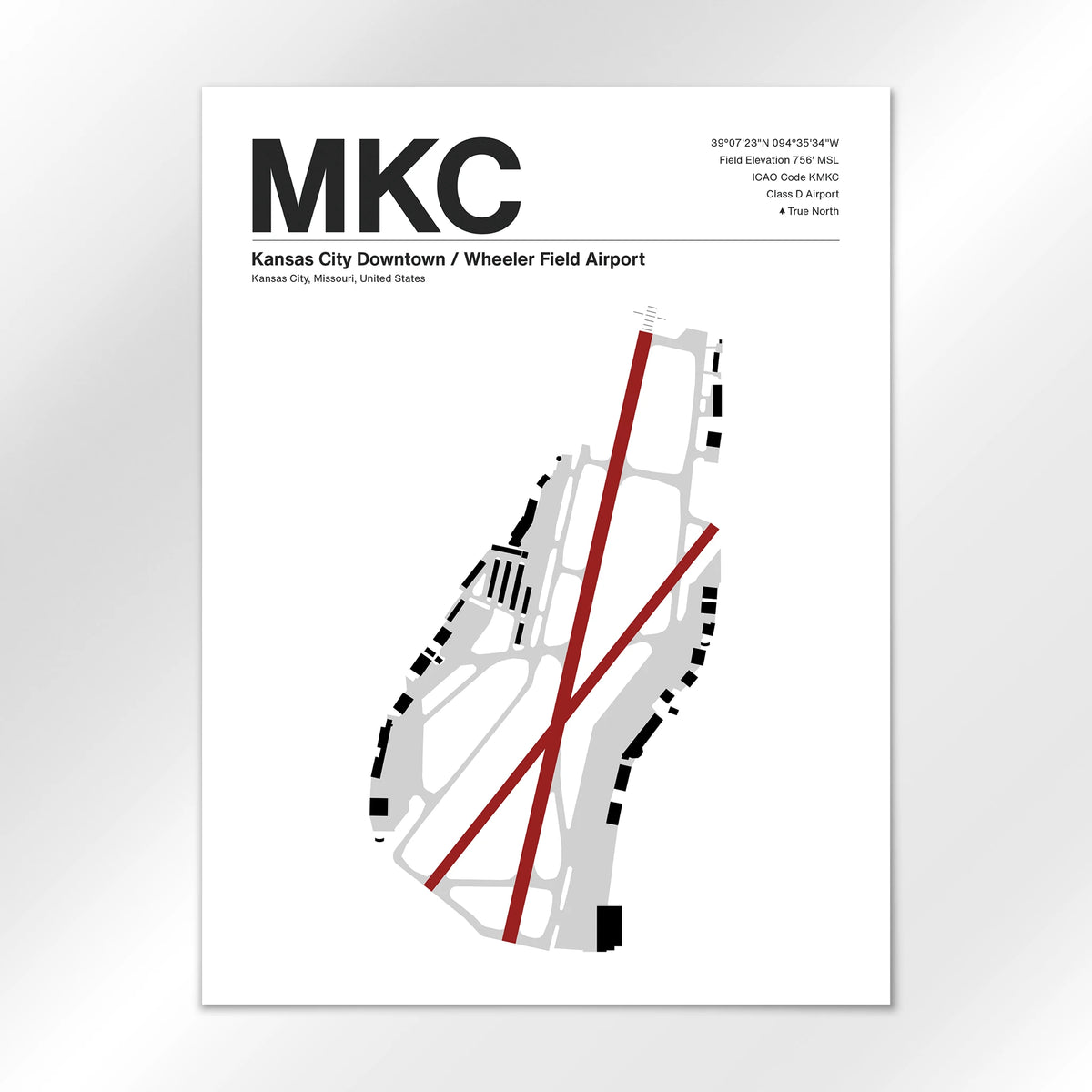 MKC Airport Diagram