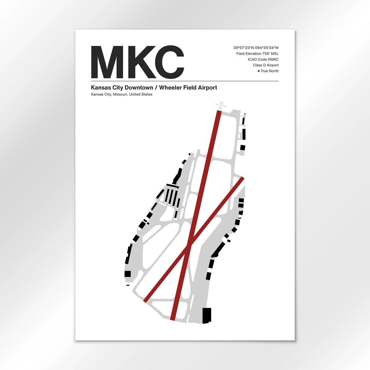 MKC Airport Diagram
