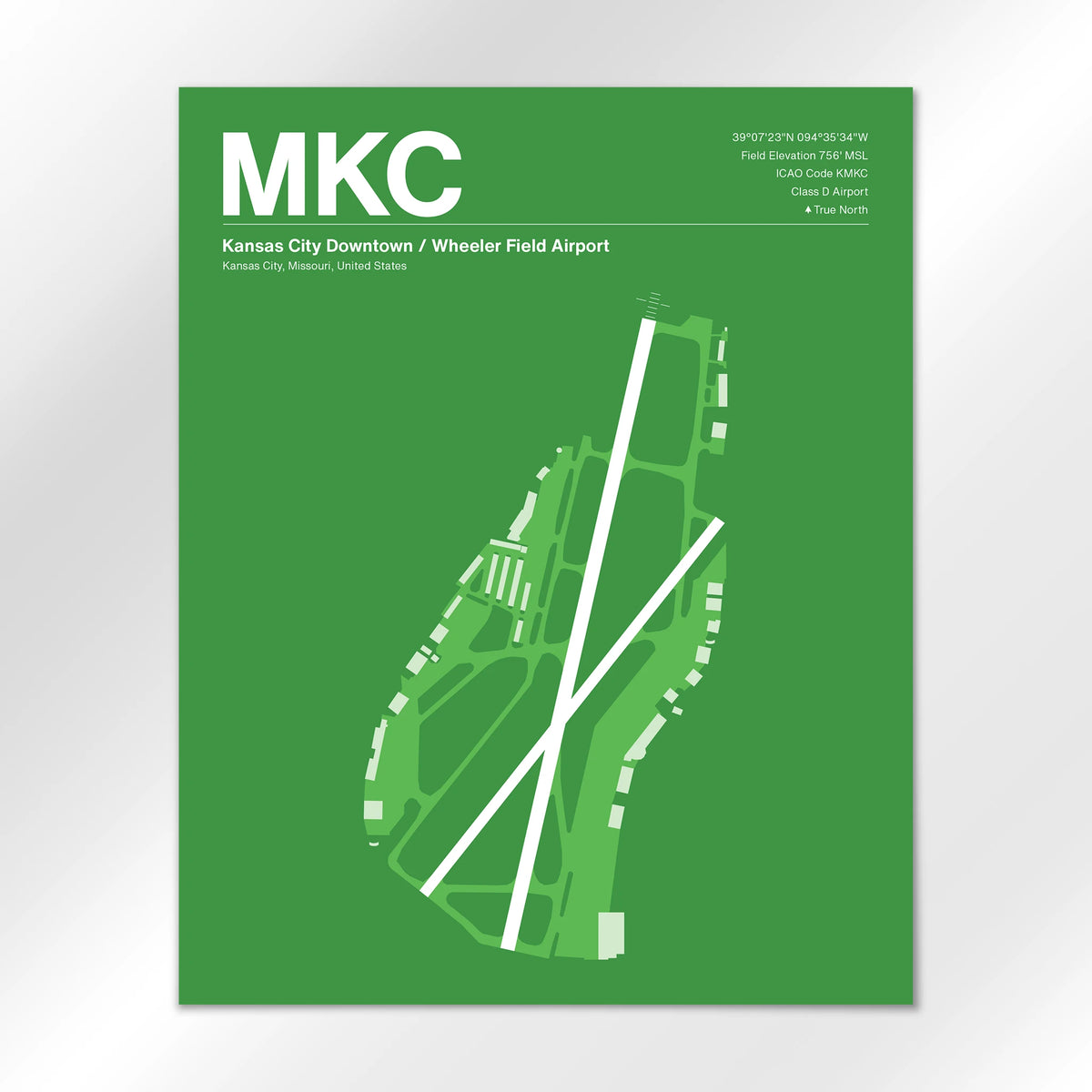 MKC Airport Diagram